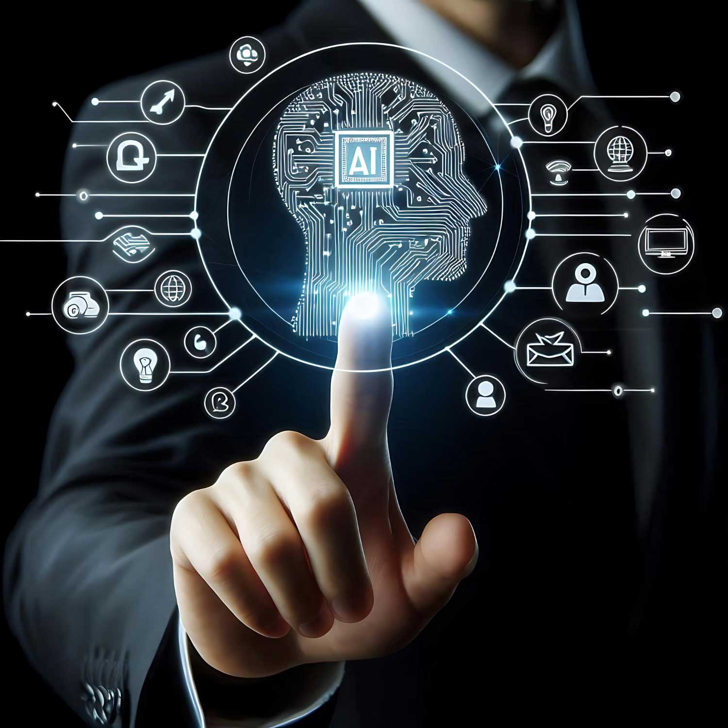 Representación de inteligencia artificial aplicada al entorno empresarial
